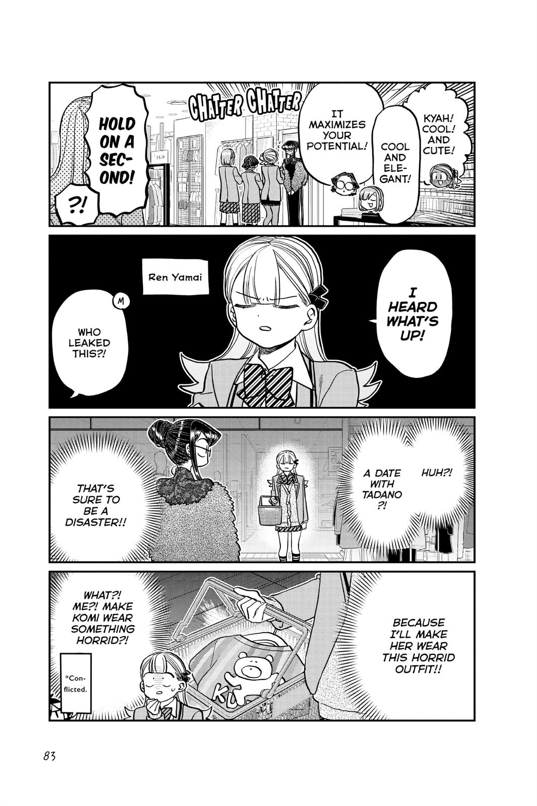 Komi Can’t Communicate Chapter 318