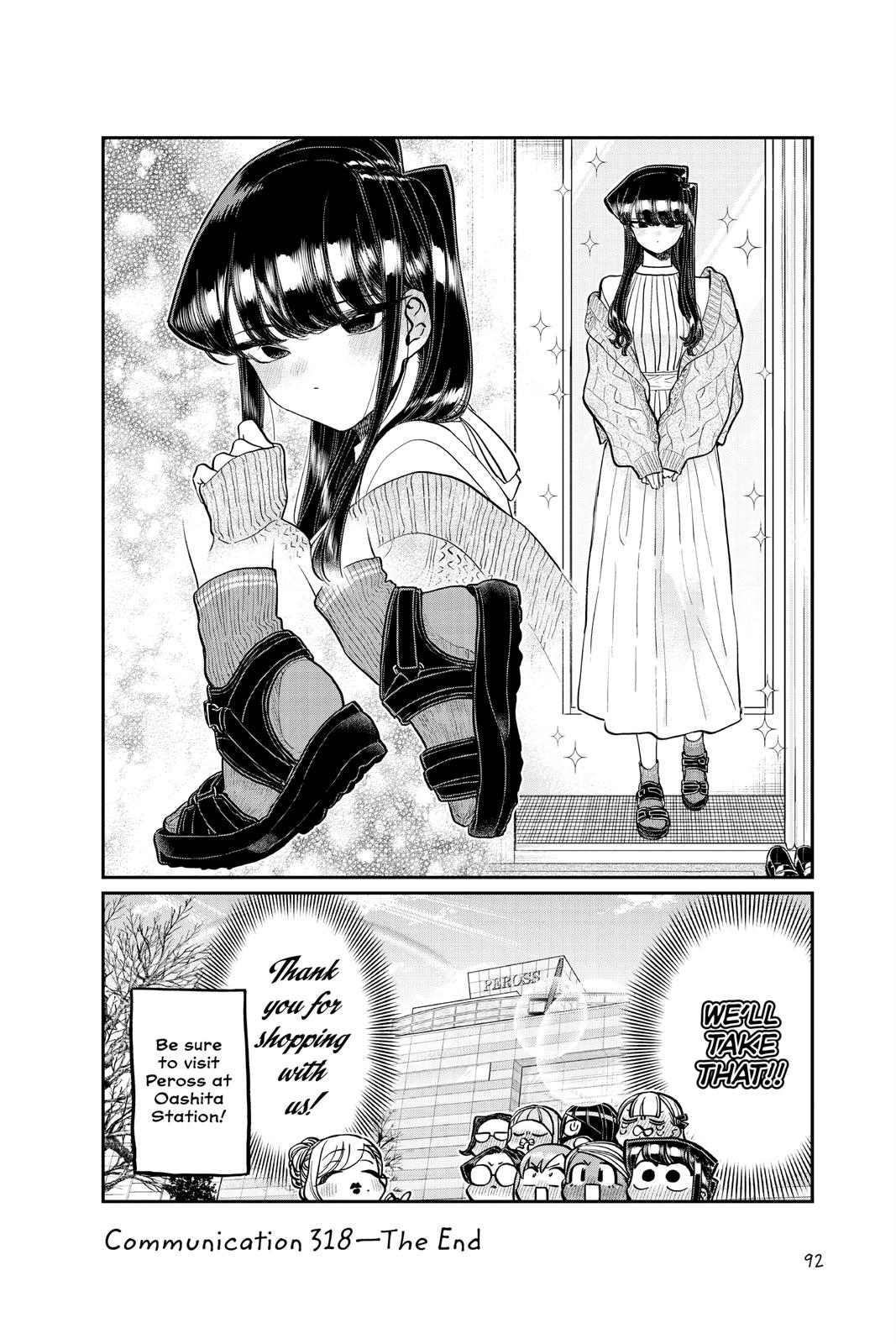 Komi Can’t Communicate Chapter 318