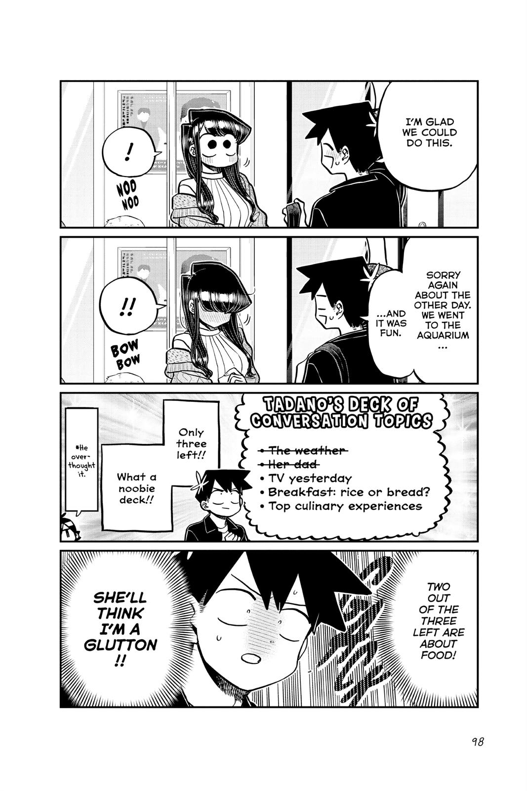 Komi Can’t Communicate Chapter 319