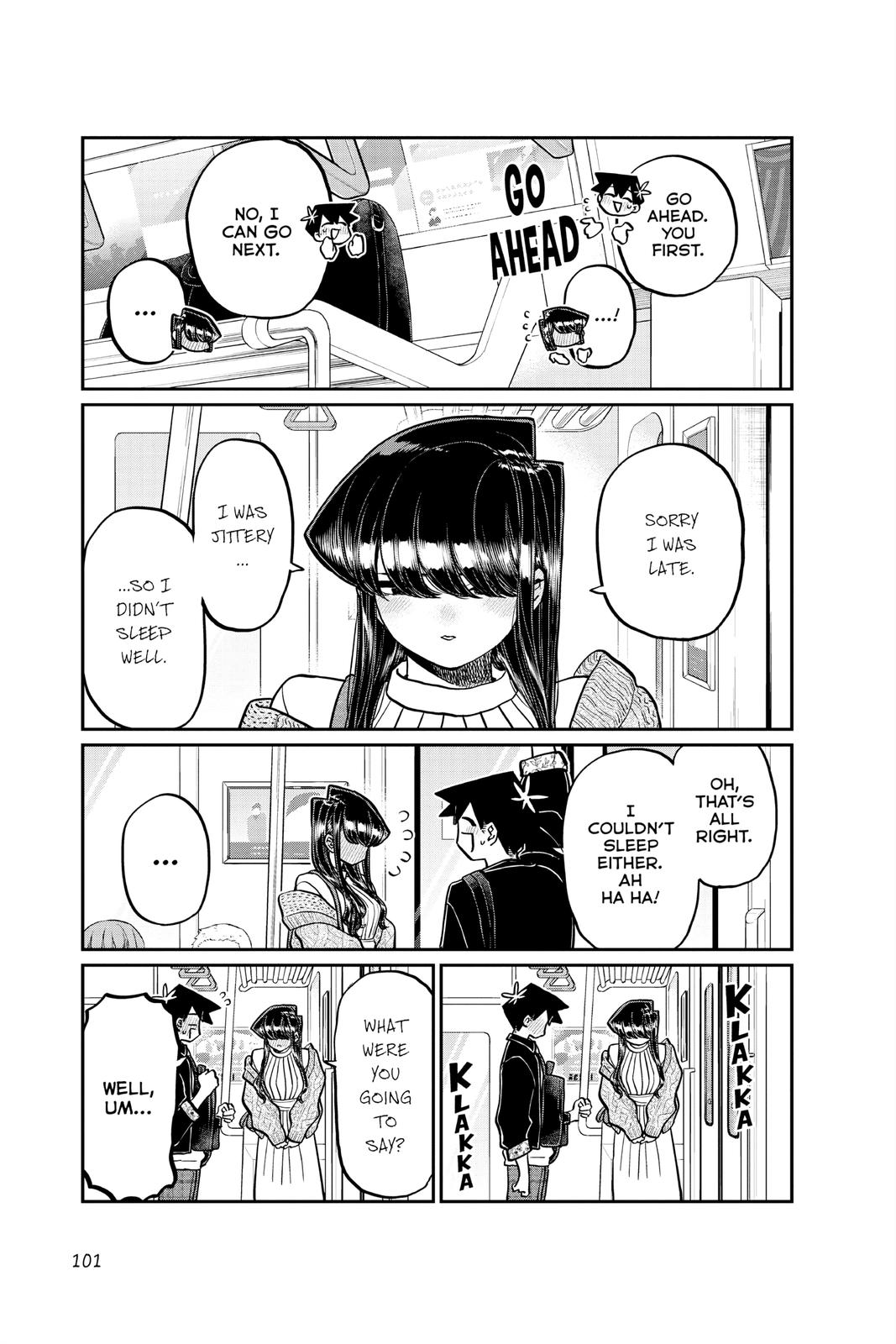 Komi Can’t Communicate Chapter 319