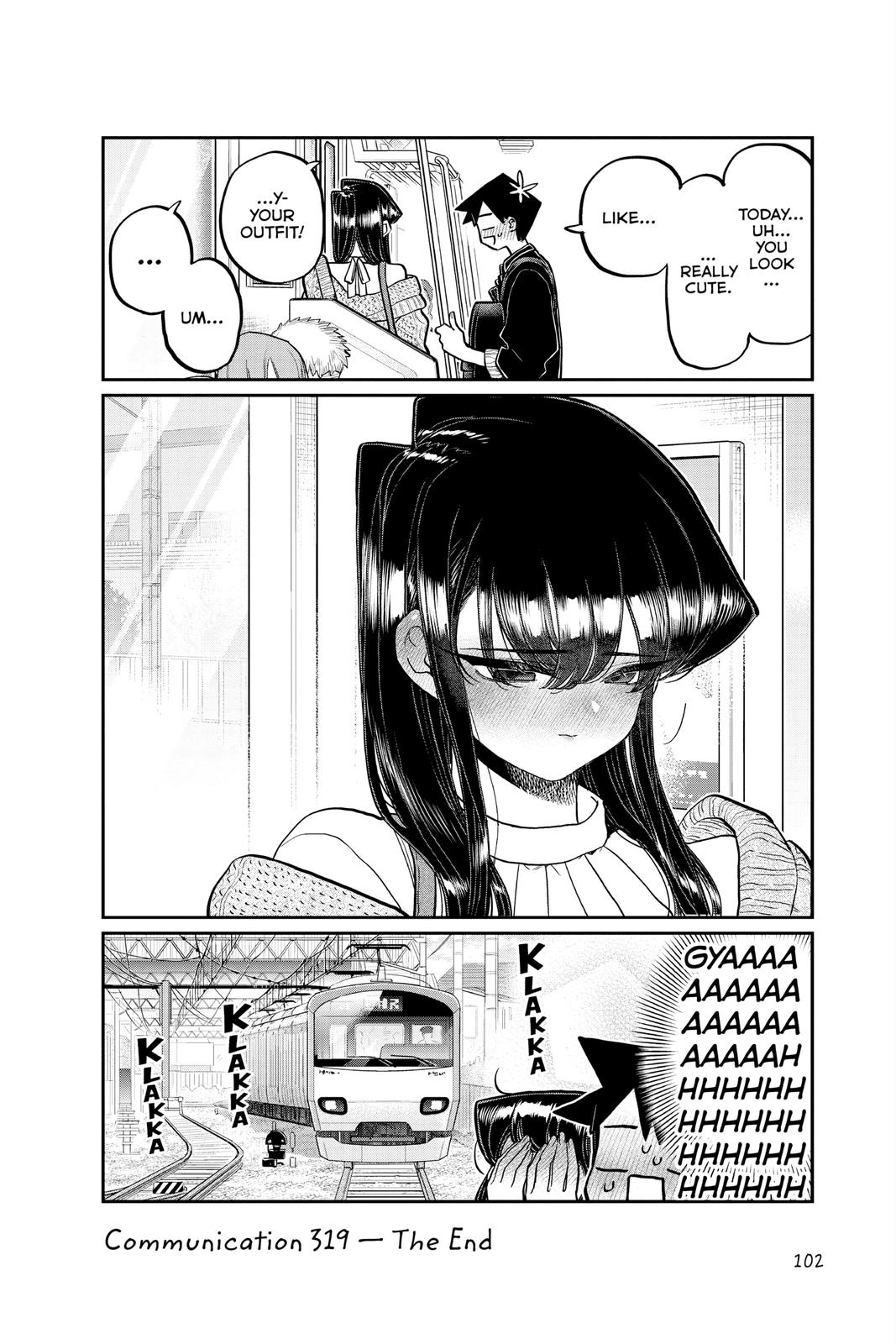 Komi Can’t Communicate Chapter 319