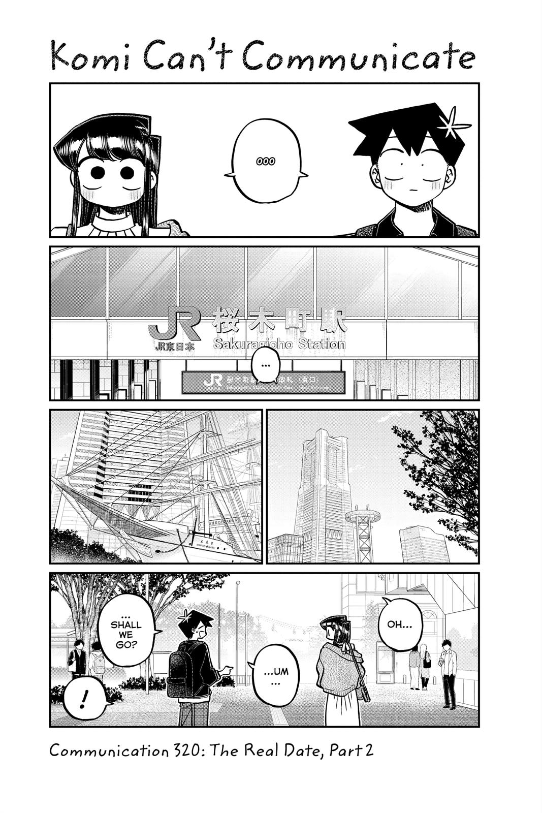 Komi Can’t Communicate Chapter 320