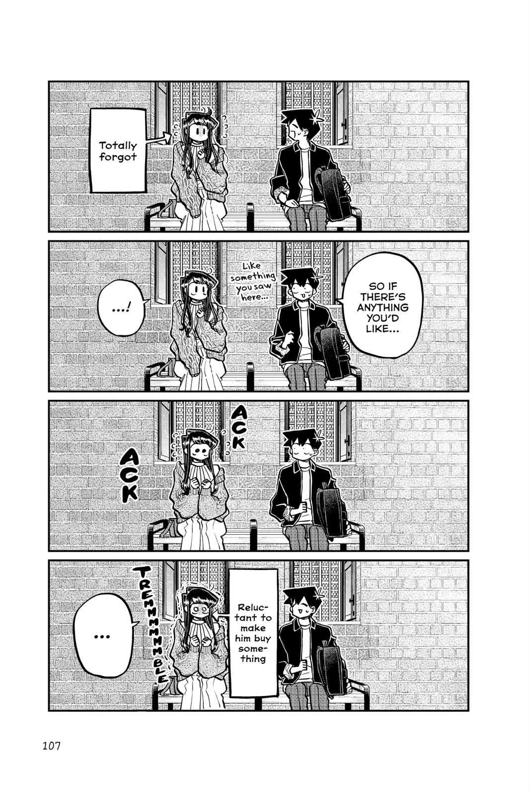 Komi Can’t Communicate Chapter 320
