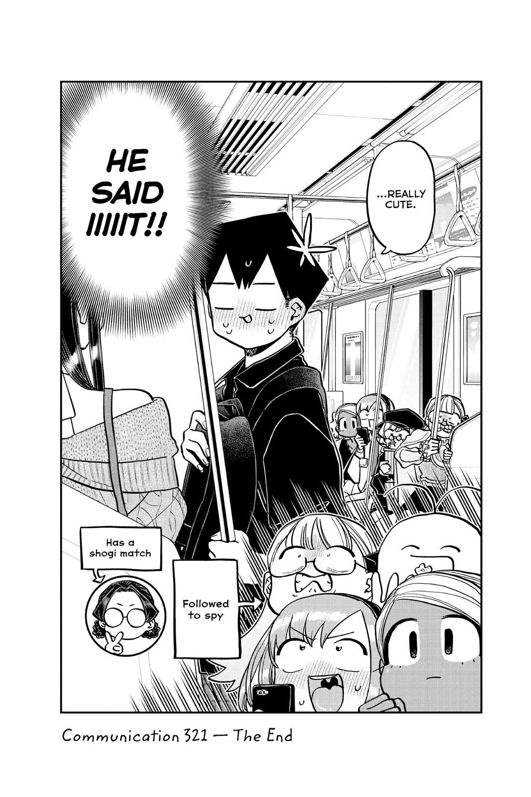 Komi Can’t Communicate Chapter 321