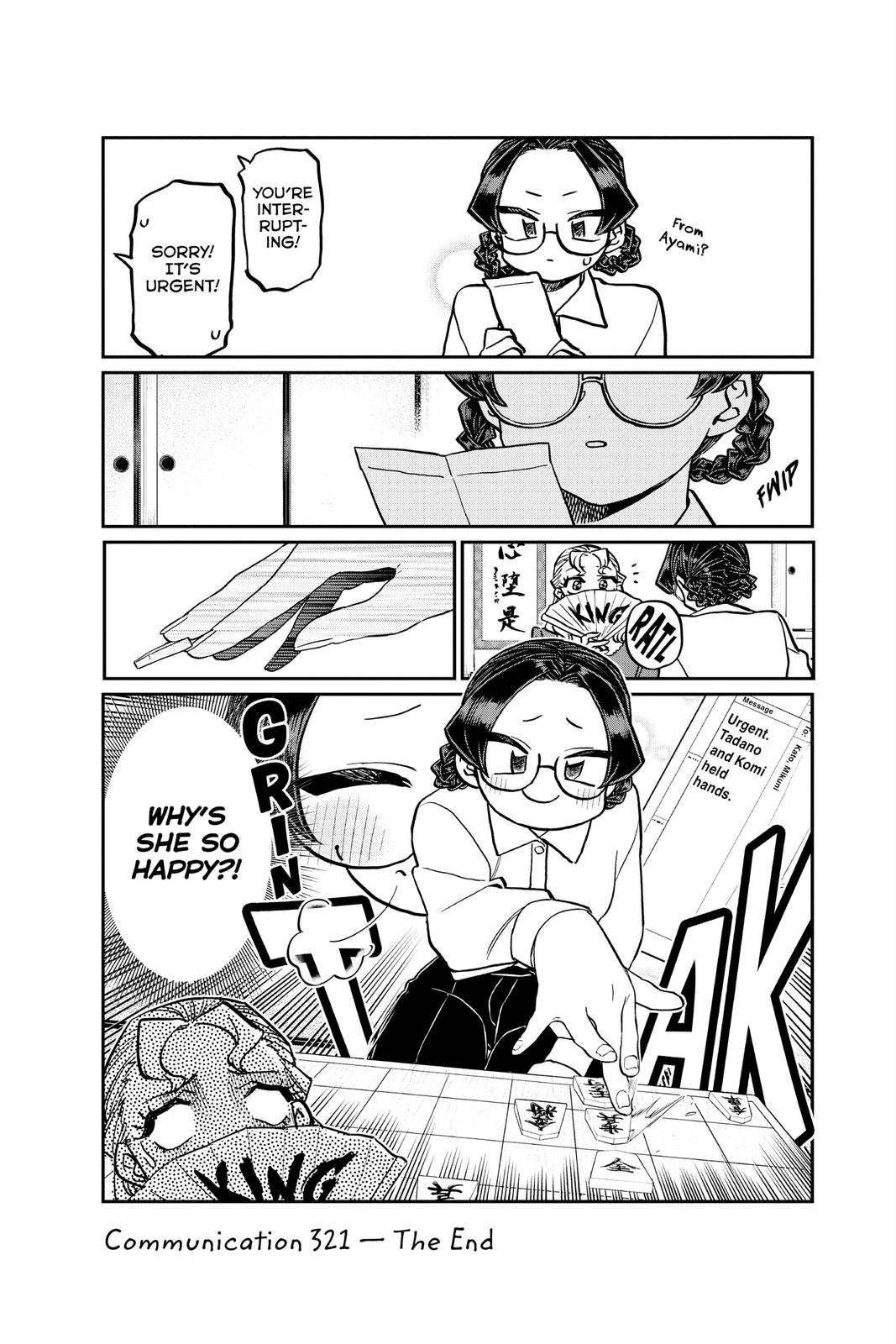 Komi Can’t Communicate Chapter 321
