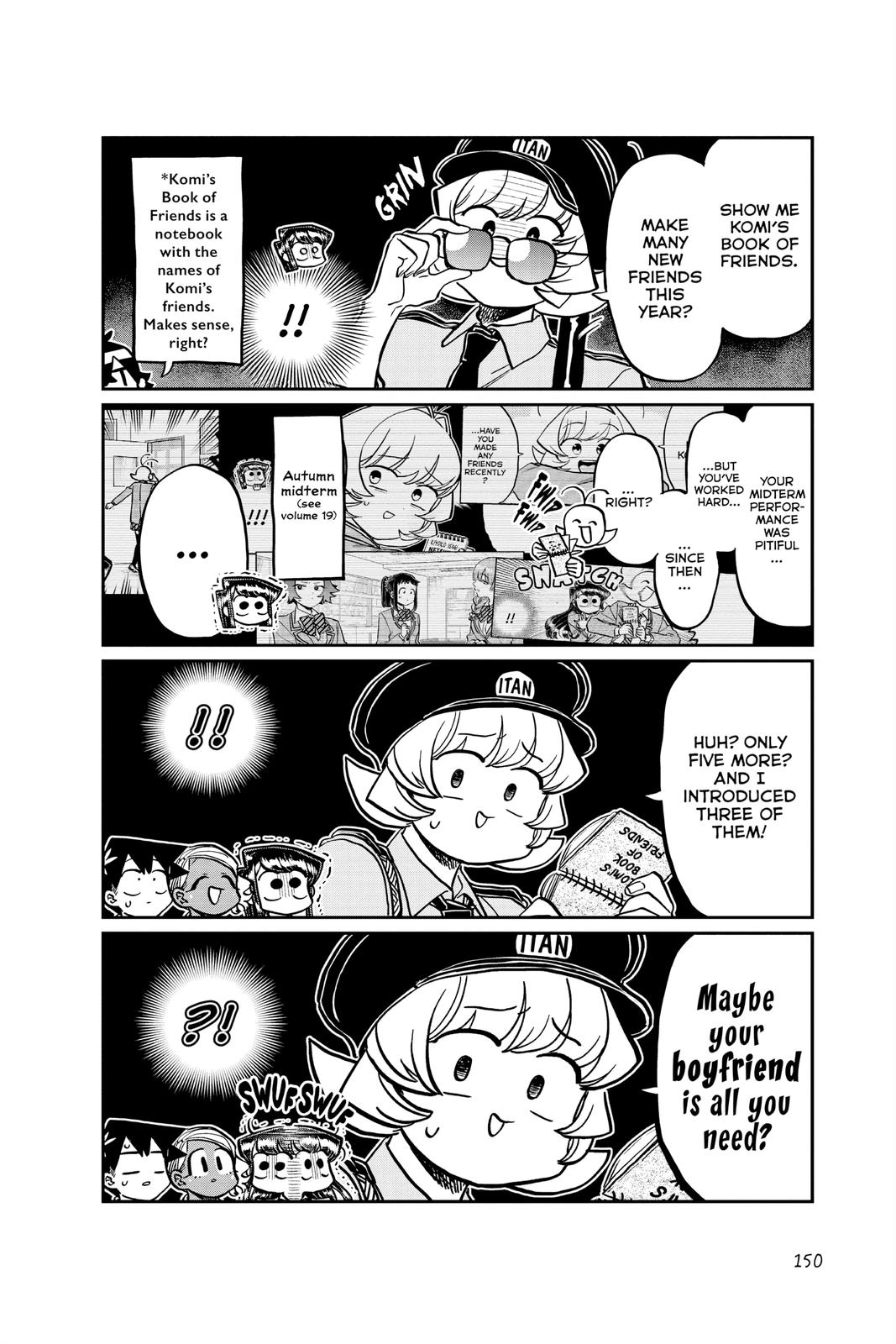 Komi Can’t Communicate Chapter 323