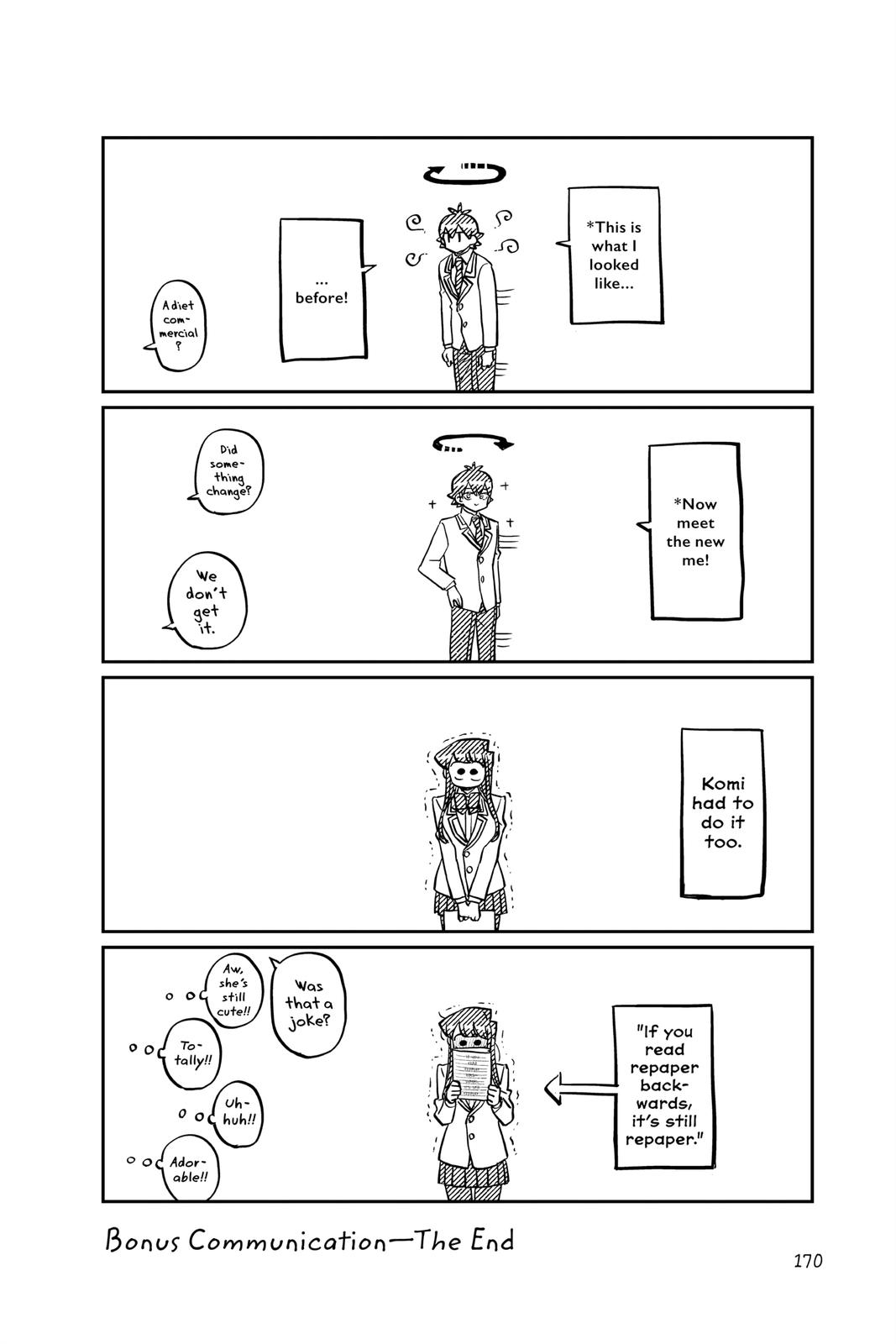 Komi Can’t Communicate Chapter 323