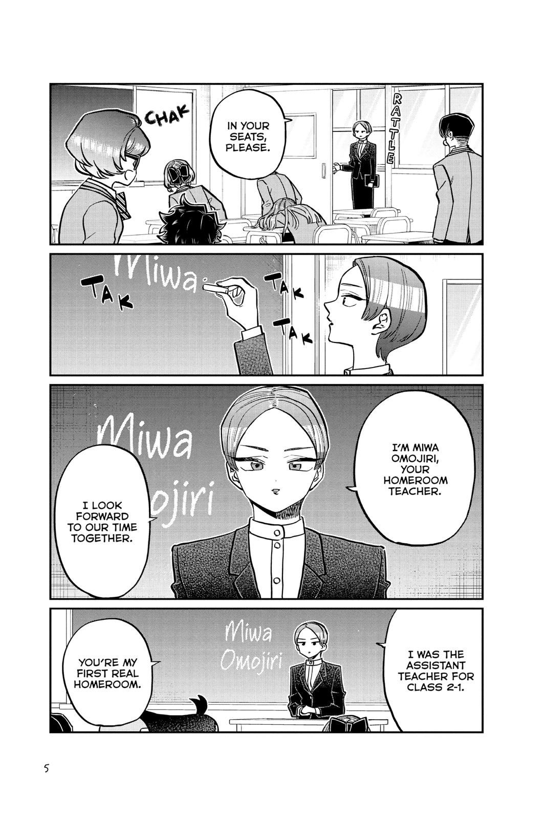 Komi Can’t Communicate Chapter 325