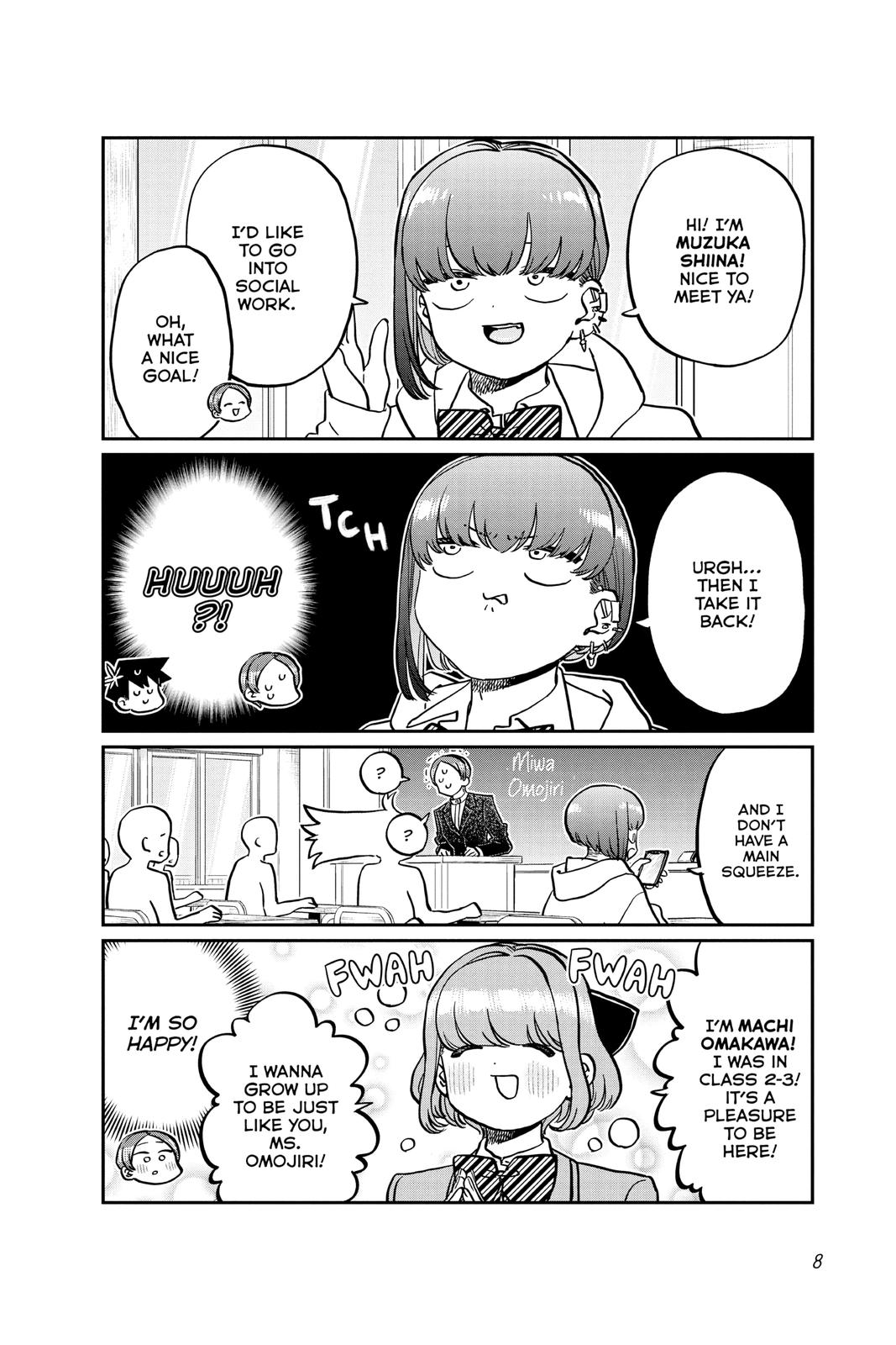 Komi Can’t Communicate Chapter 325