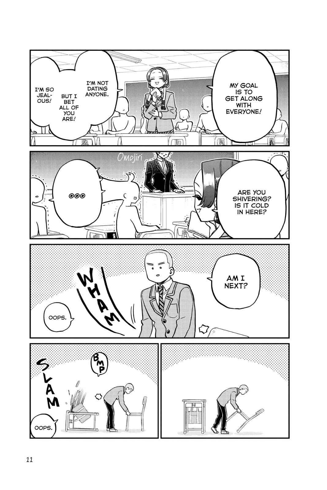 Komi Can’t Communicate Chapter 325