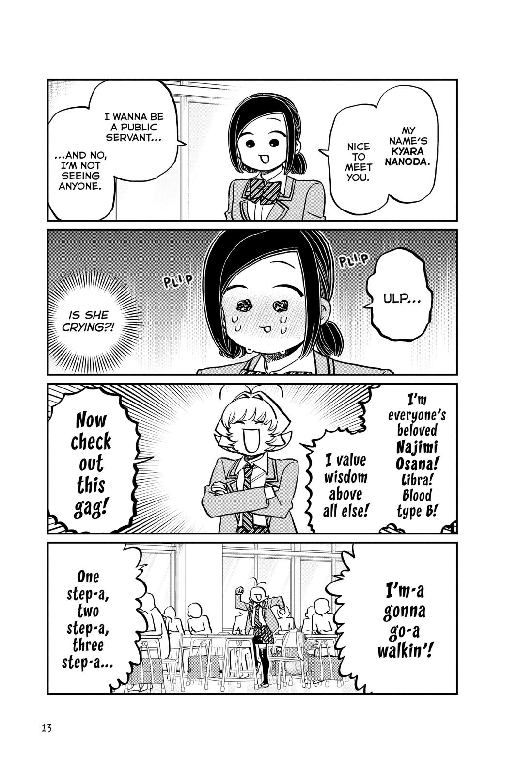 Komi Can’t Communicate Chapter 325
