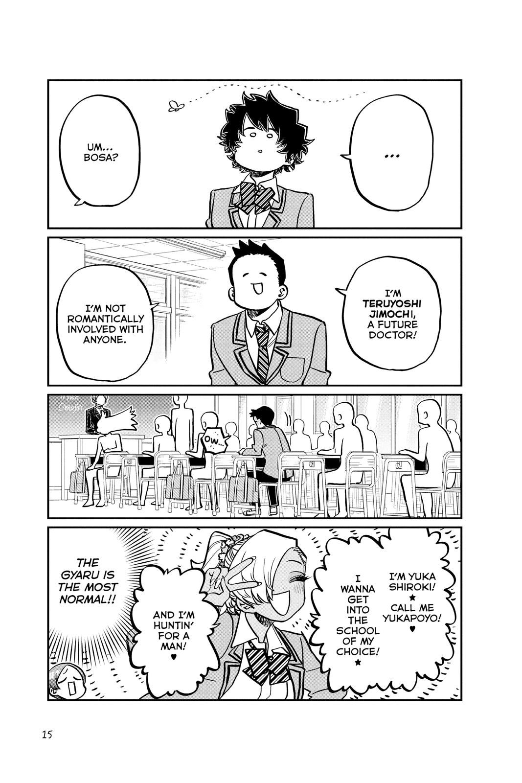 Komi Can’t Communicate Chapter 325