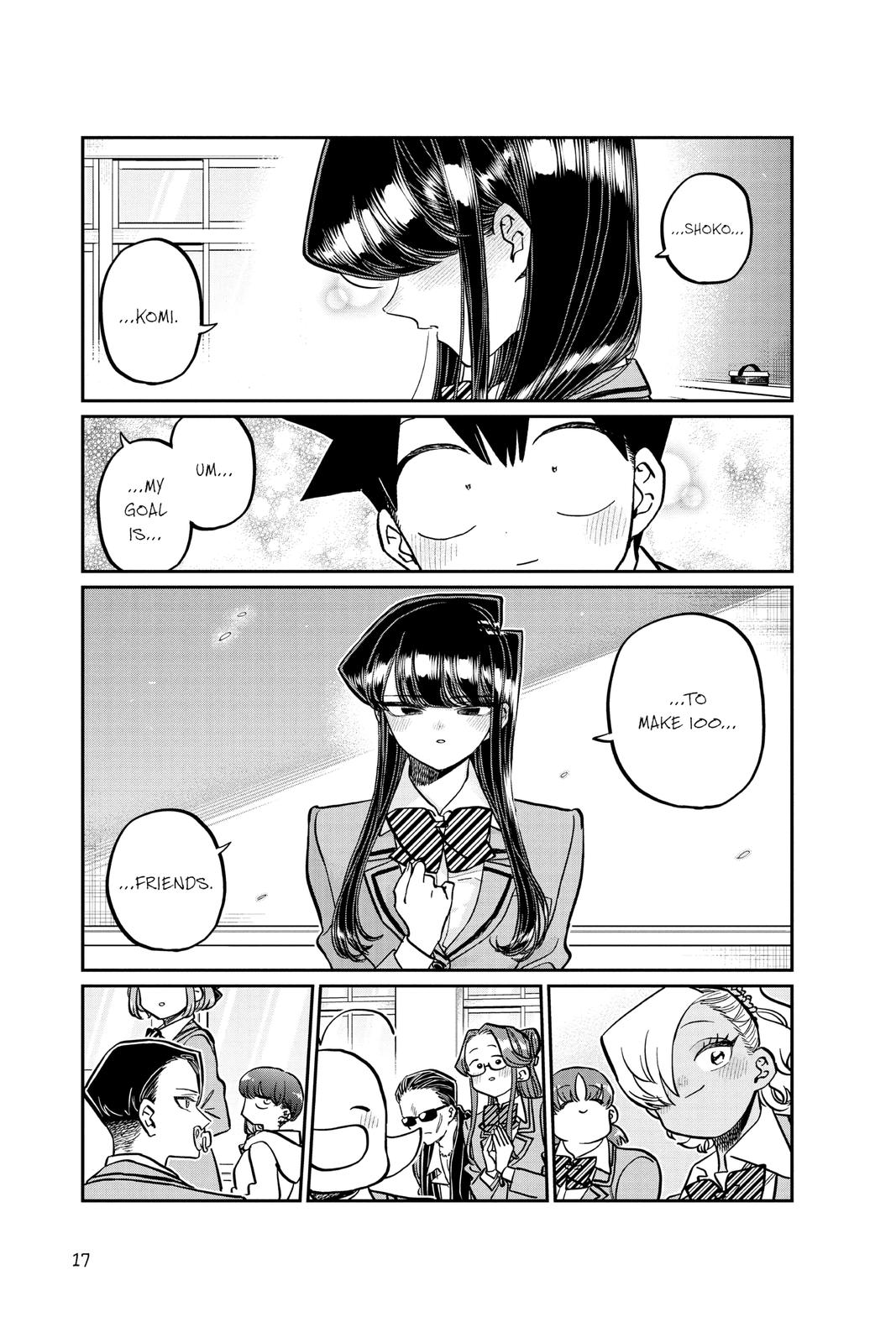 Komi Can’t Communicate Chapter 325