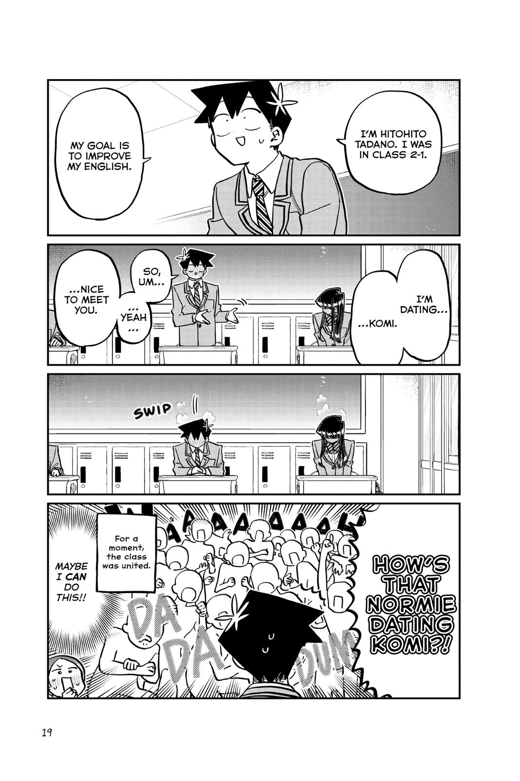 Komi Can’t Communicate Chapter 325