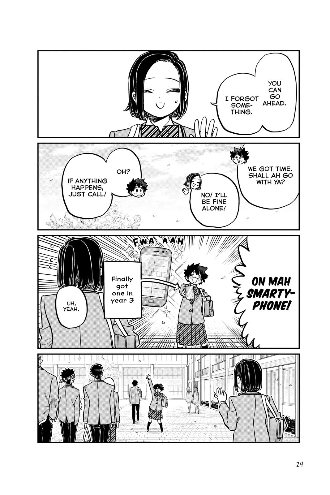 Komi Can’t Communicate Chapter 326