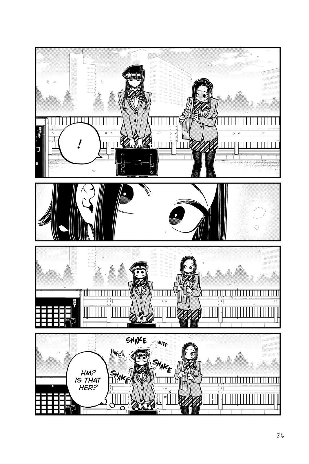 Komi Can’t Communicate Chapter 326