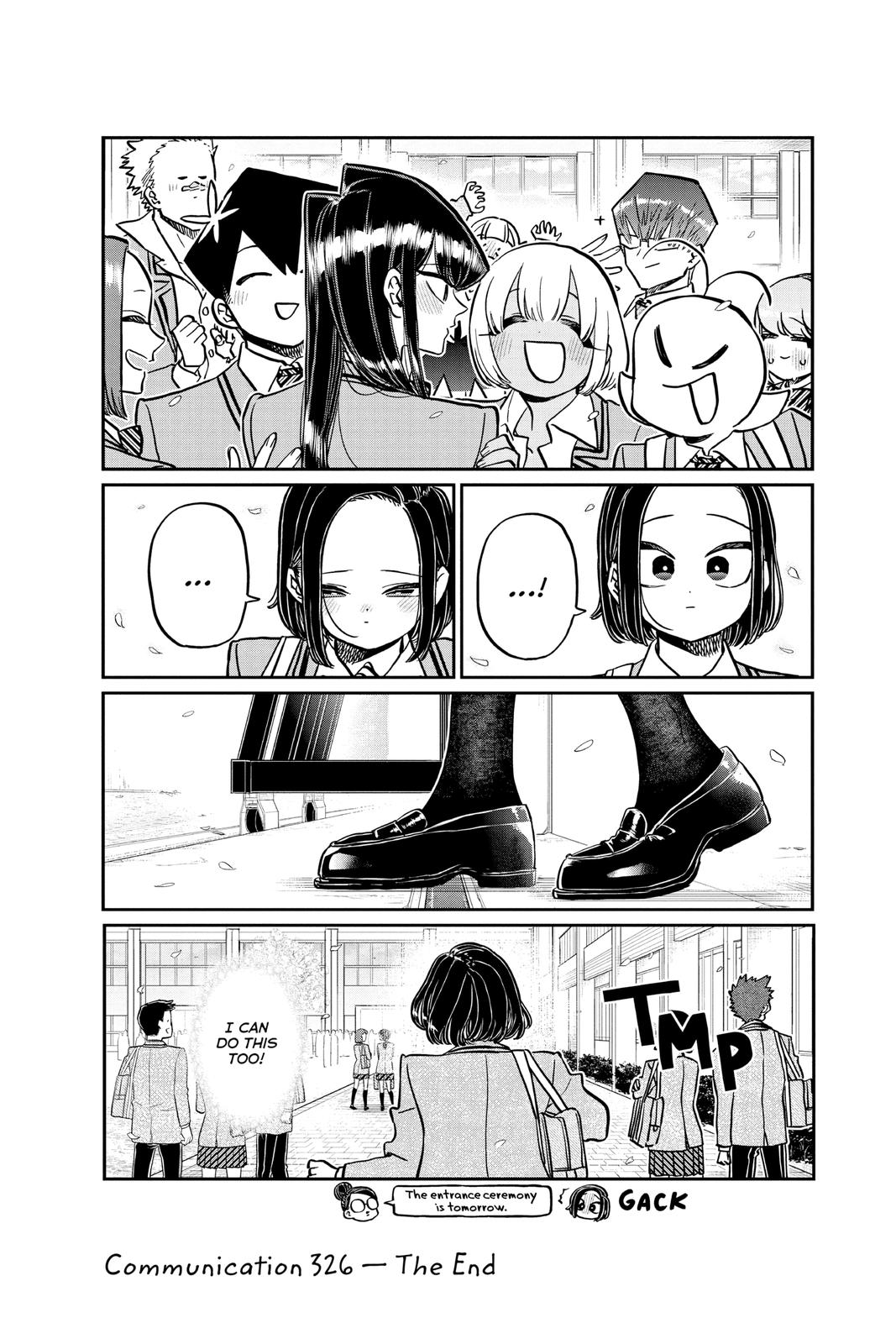 Komi Can’t Communicate Chapter 326