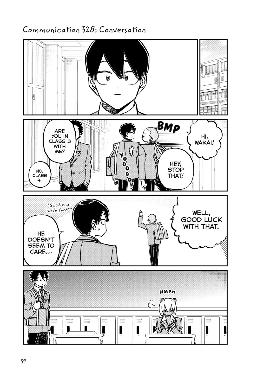 Read Komi San Wa Komyushou Desu - Chapter 328 - w1.komicantcommunicatemanga.com | Image 1