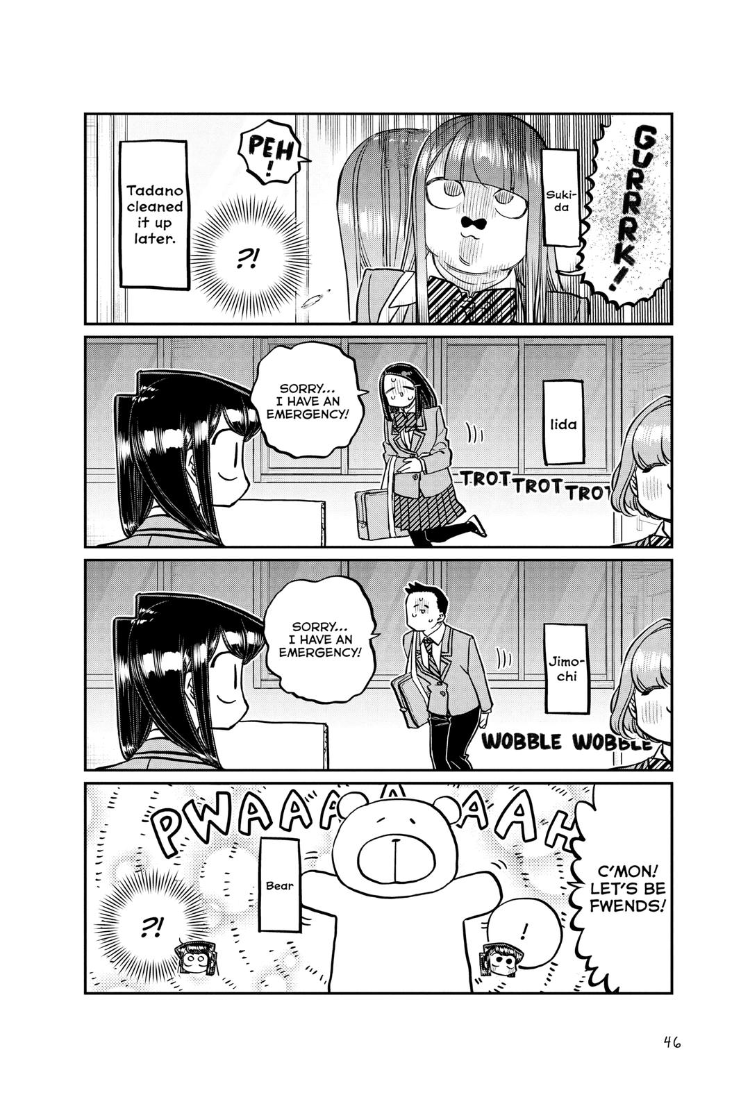 Komi Can’t Communicate Chapter 329