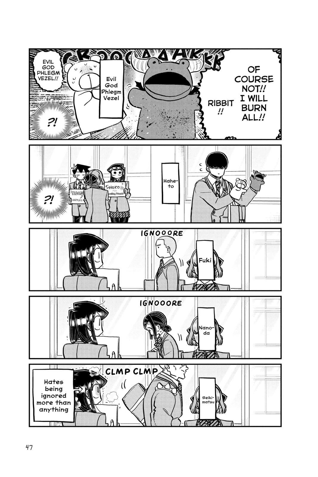 Komi Can’t Communicate Chapter 329