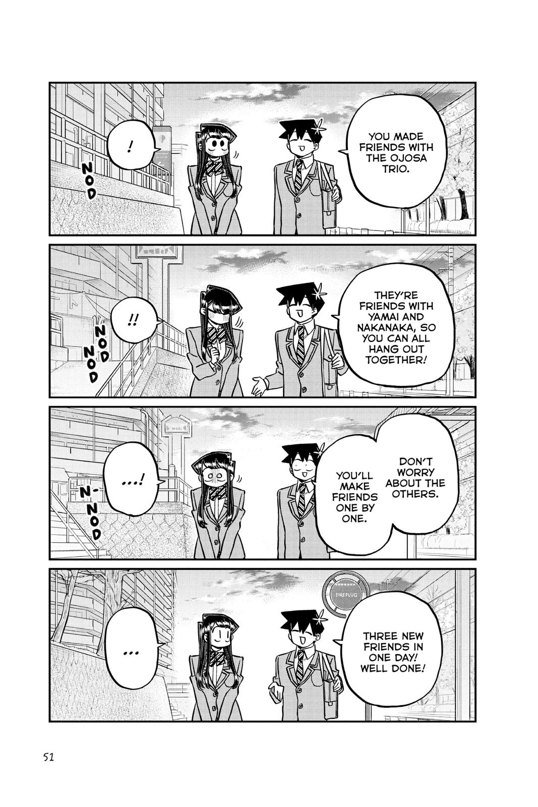 Komi Can’t Communicate Chapter 329