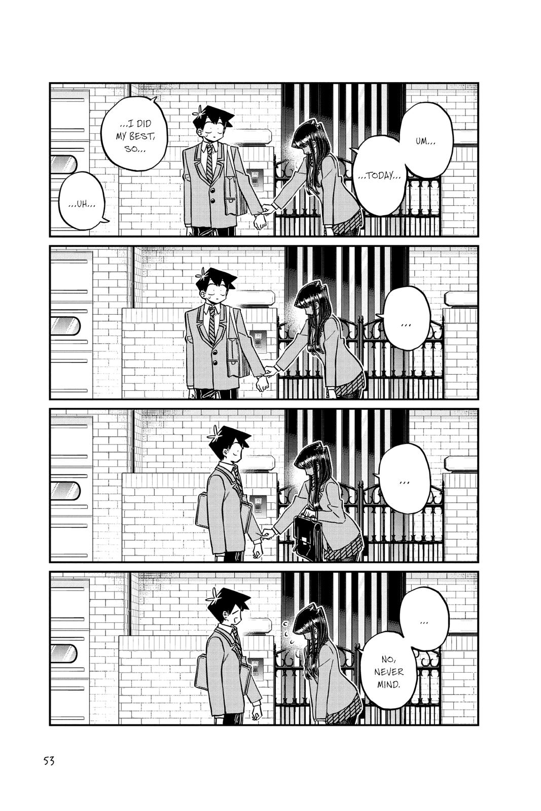 Komi Can’t Communicate Chapter 329
