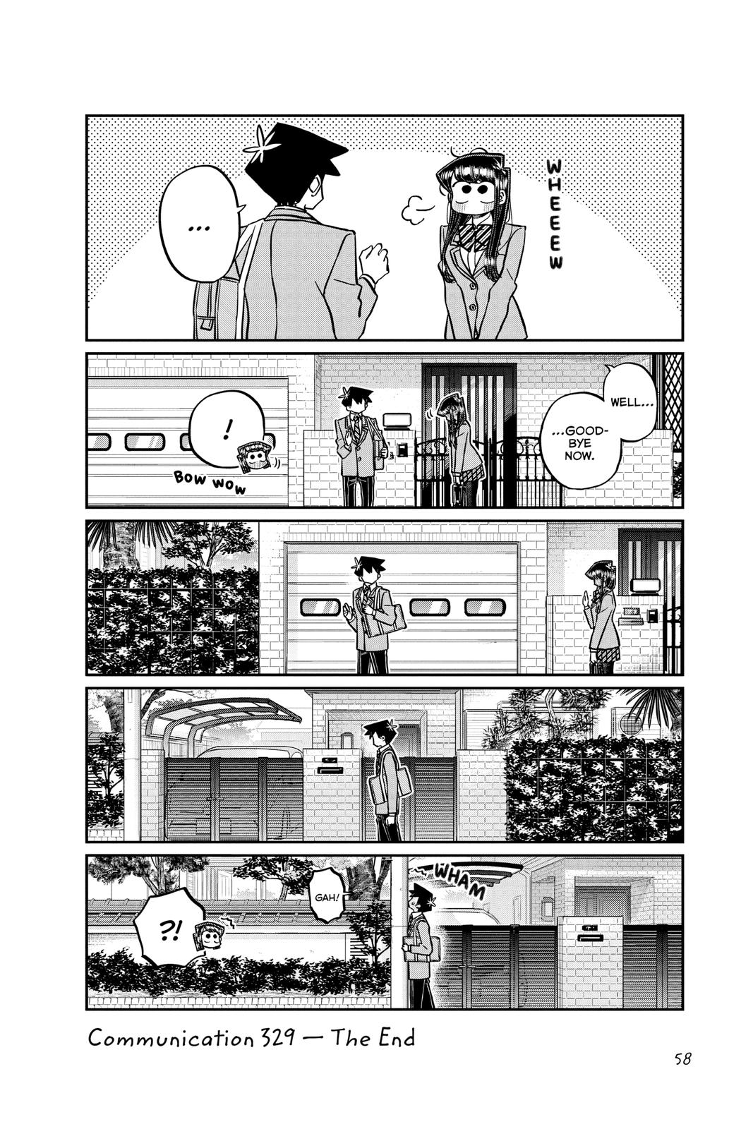 Komi Can’t Communicate Chapter 329