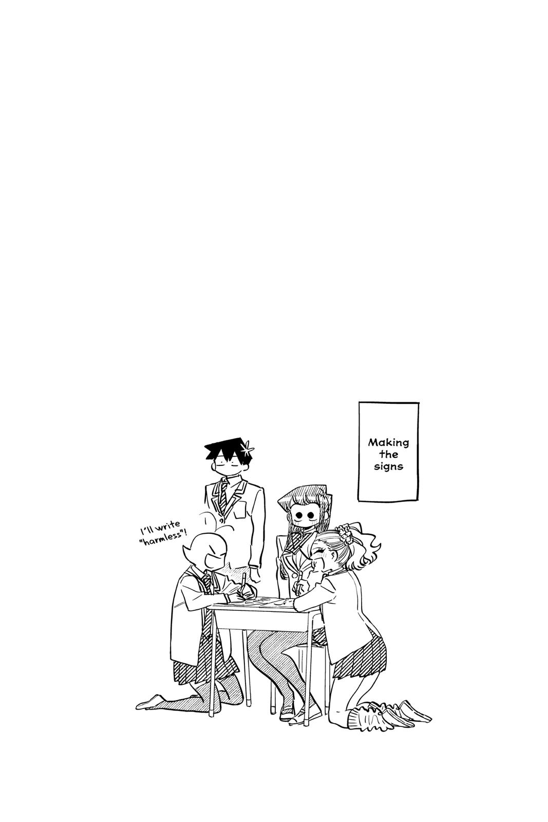 Komi Can’t Communicate Chapter 329