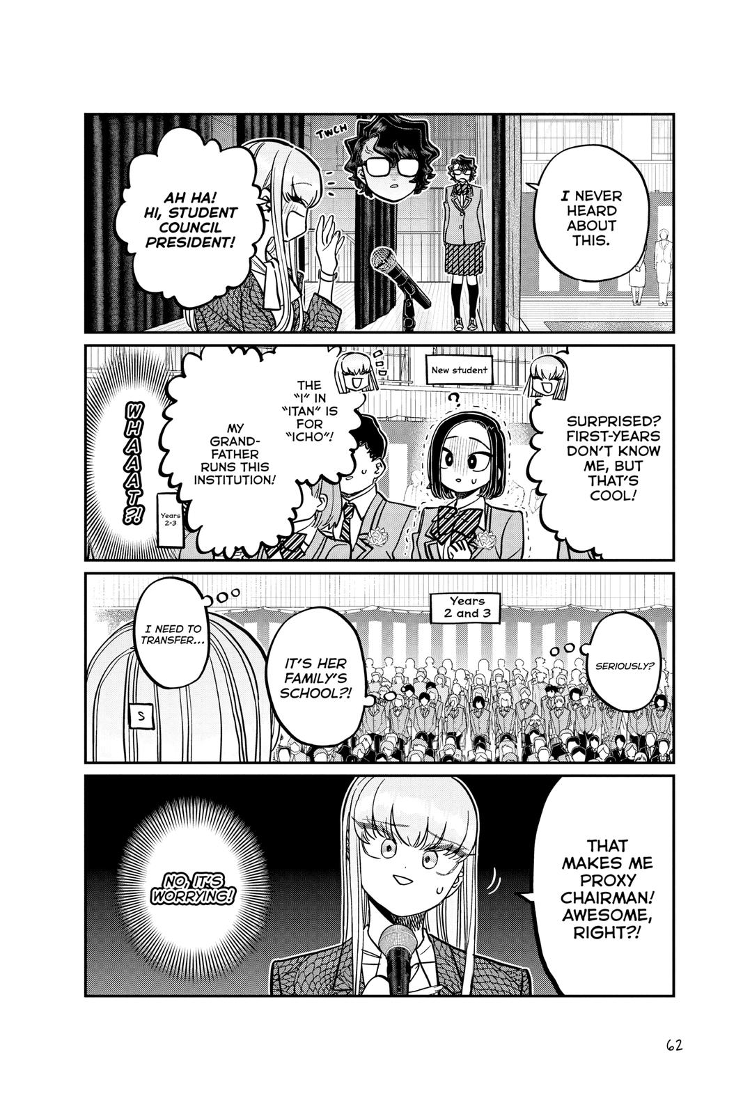 Komi Can’t Communicate Chapter 330