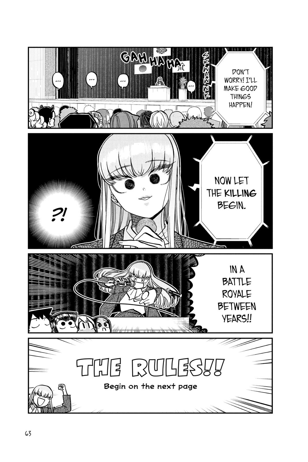 Komi Can’t Communicate Chapter 330