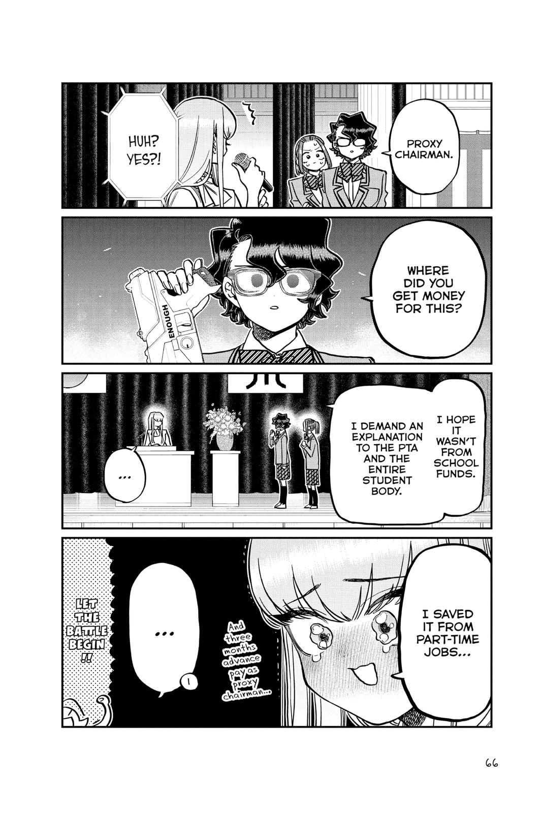 Komi Can’t Communicate Chapter 330