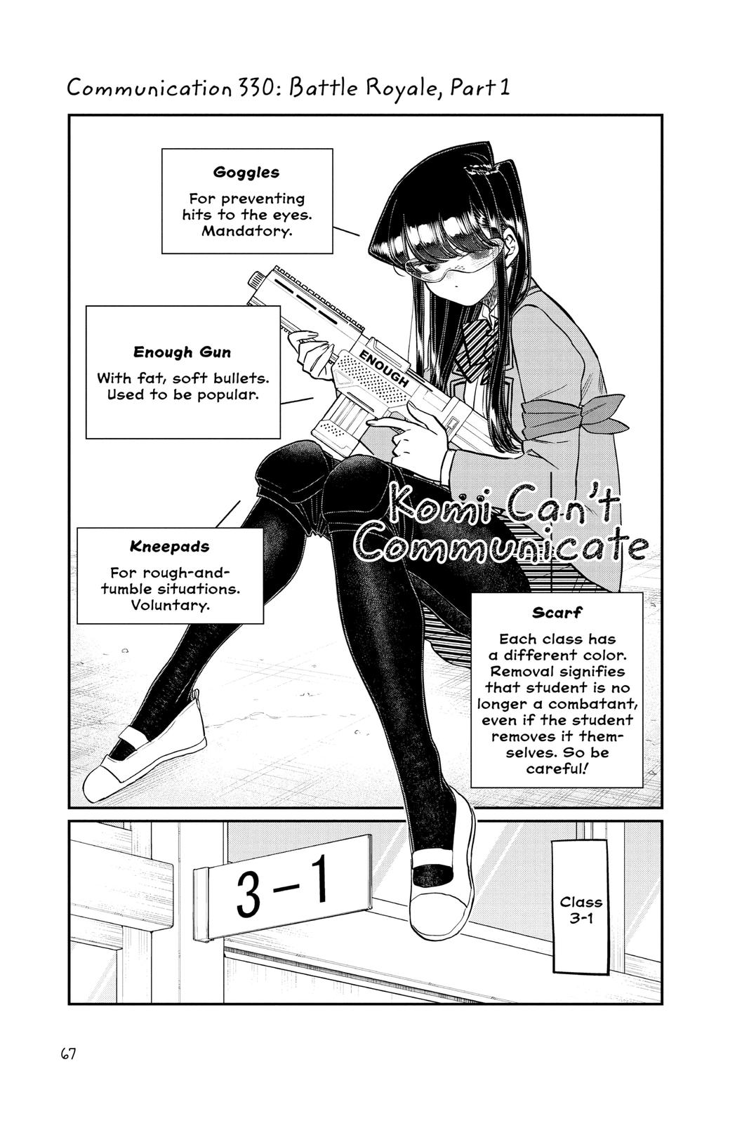 Komi Can’t Communicate Chapter 330