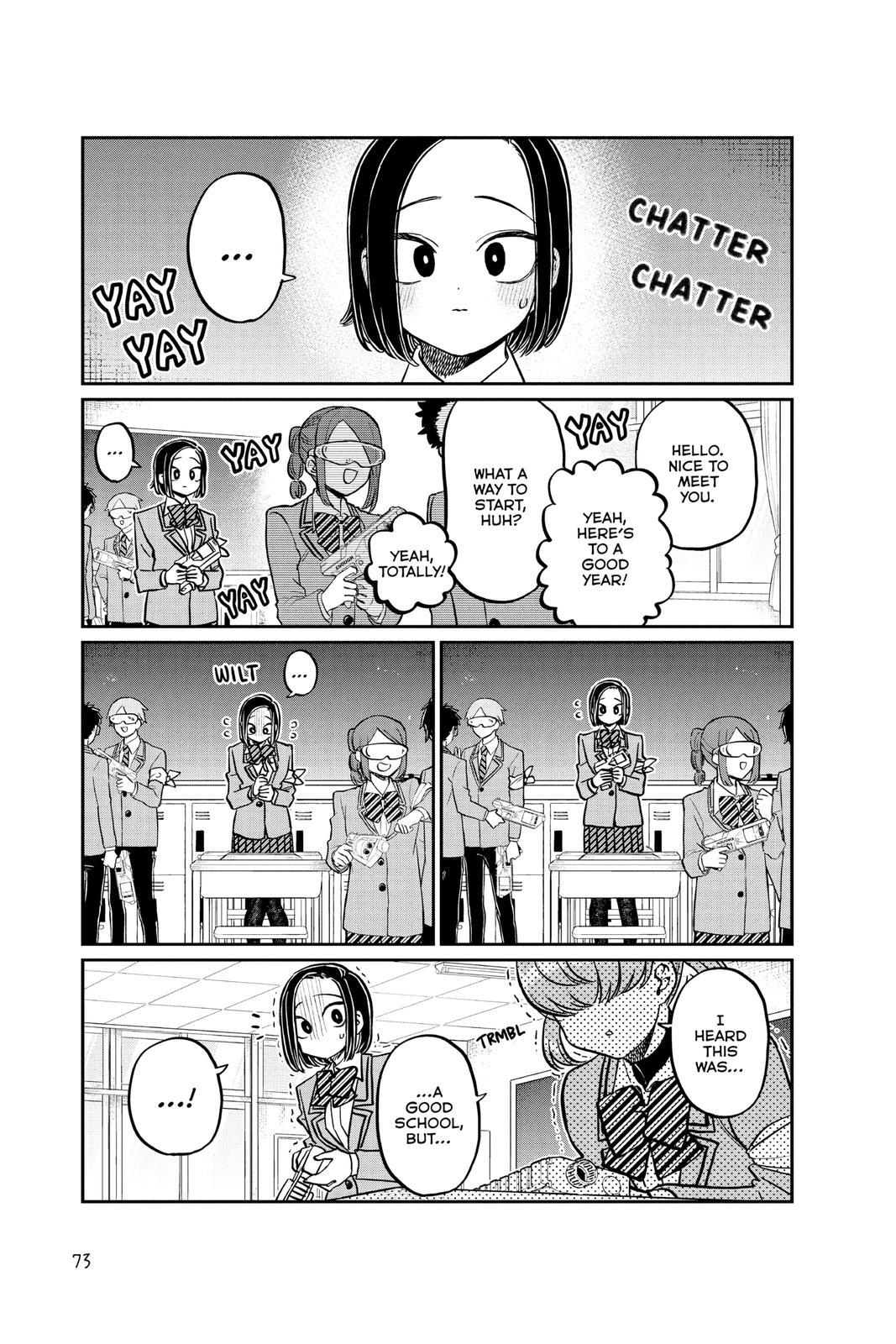 Komi Can’t Communicate Chapter 330