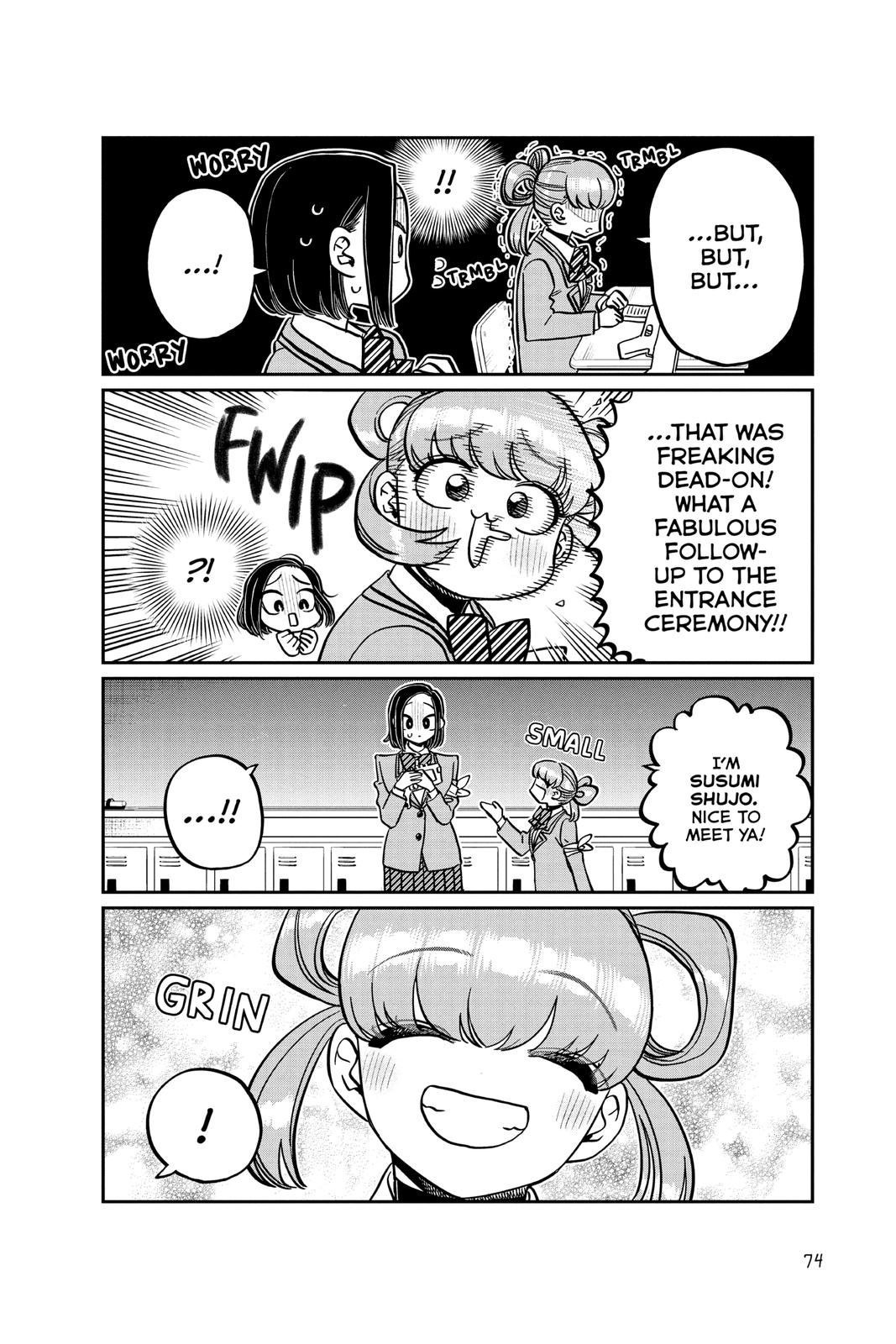 Komi Can’t Communicate Chapter 330