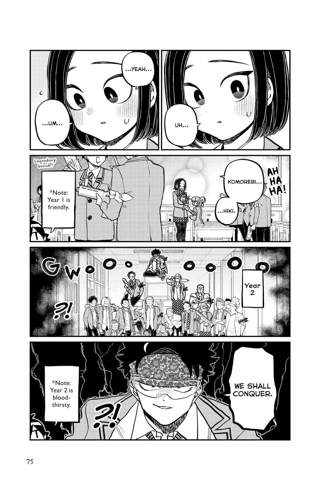 Komi Can’t Communicate Chapter 330
