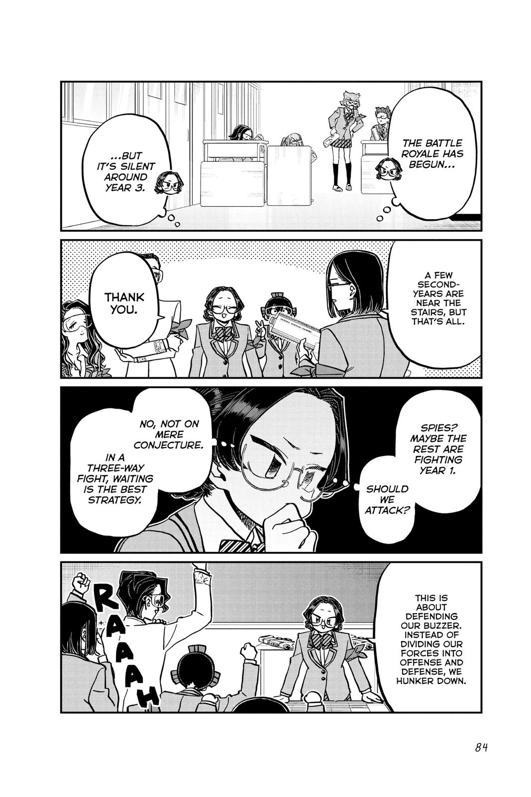 Komi Can’t Communicate Chapter 331