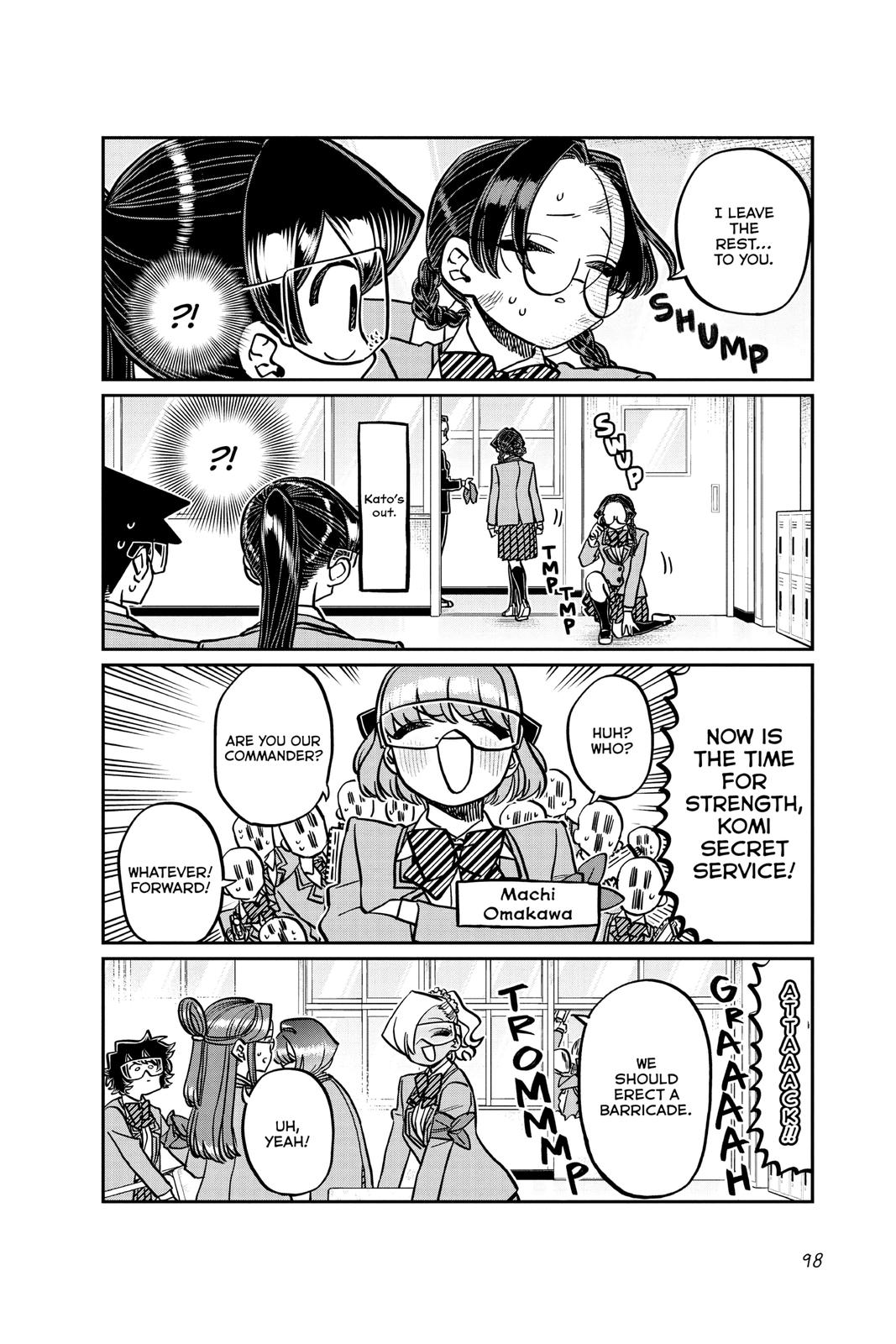 Komi Can’t Communicate Chapter 332