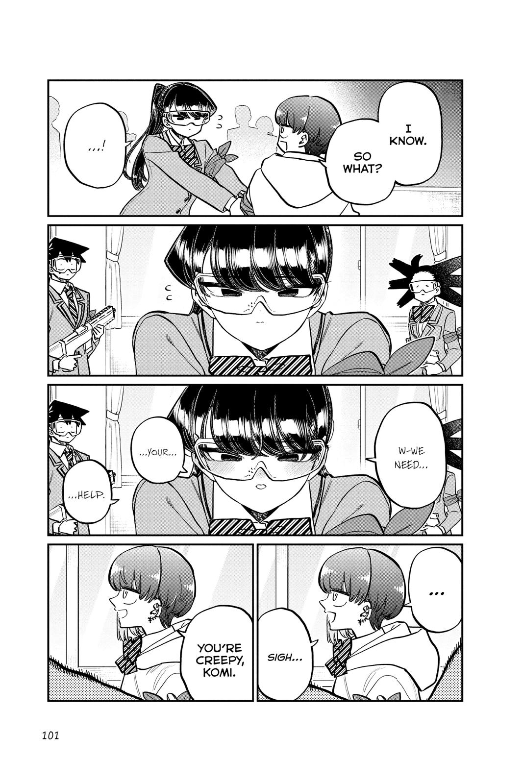 Komi Can’t Communicate Chapter 332