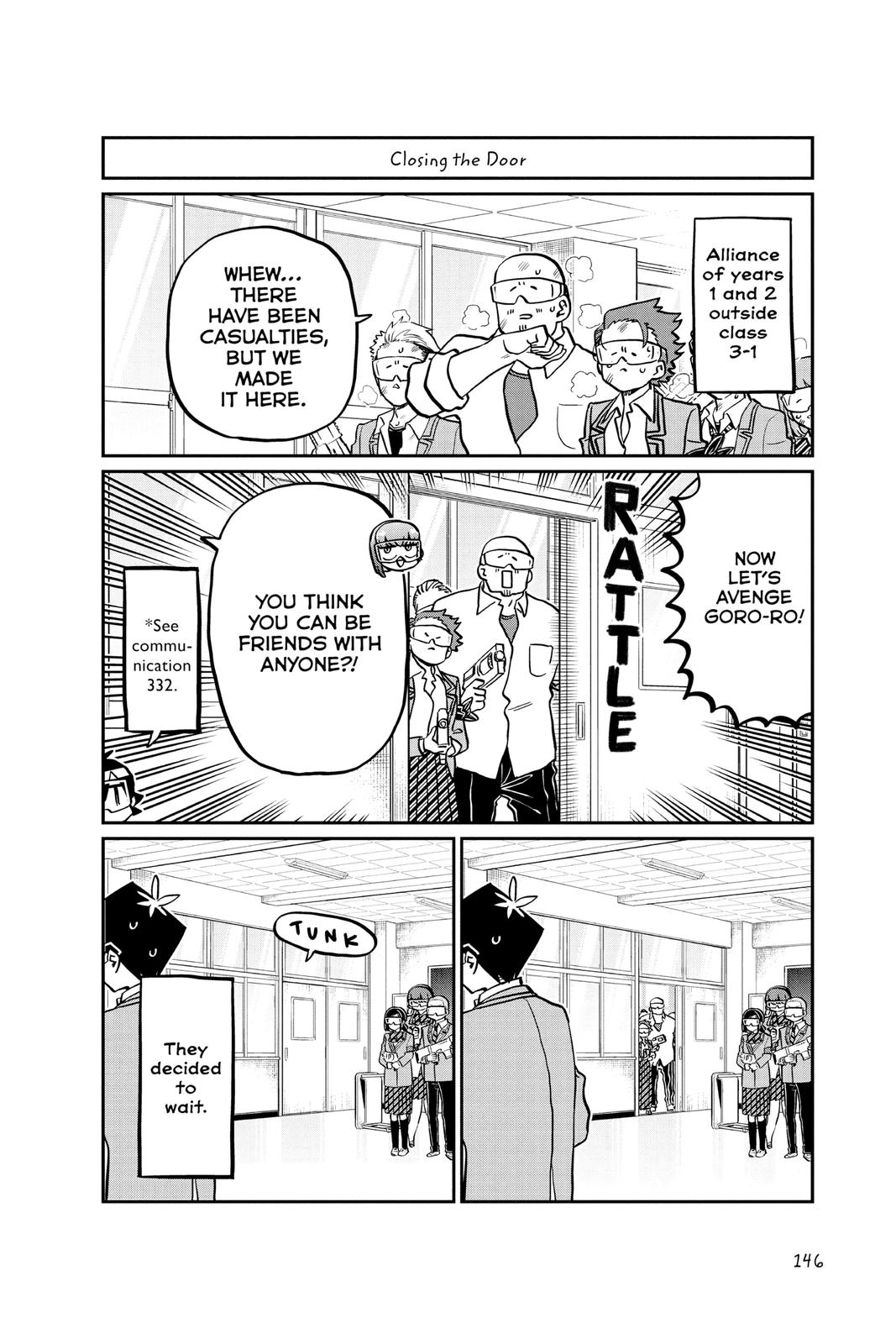 Komi Can’t Communicate Chapter 333