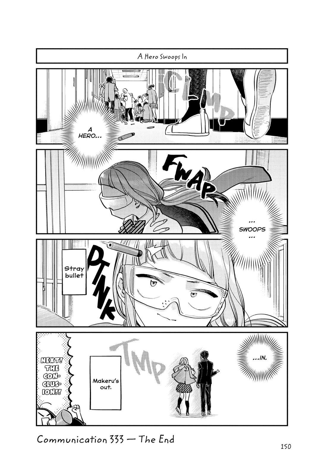 Komi Can’t Communicate Chapter 333
