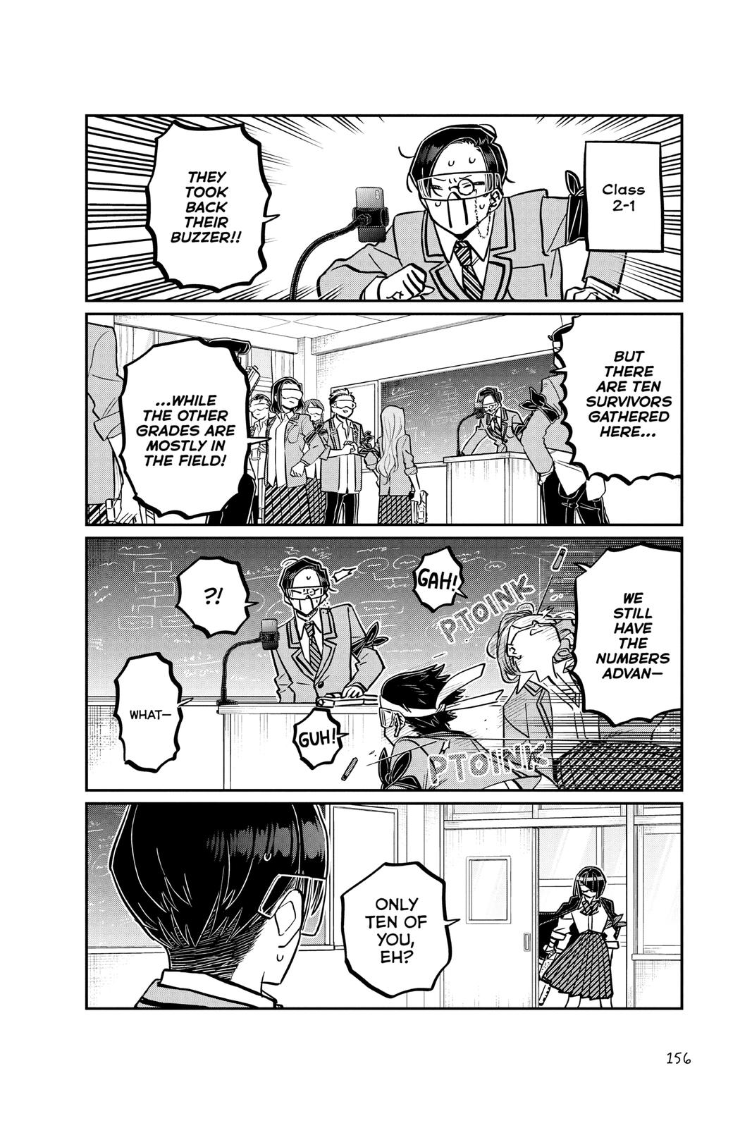 Komi Can’t Communicate Chapter 334