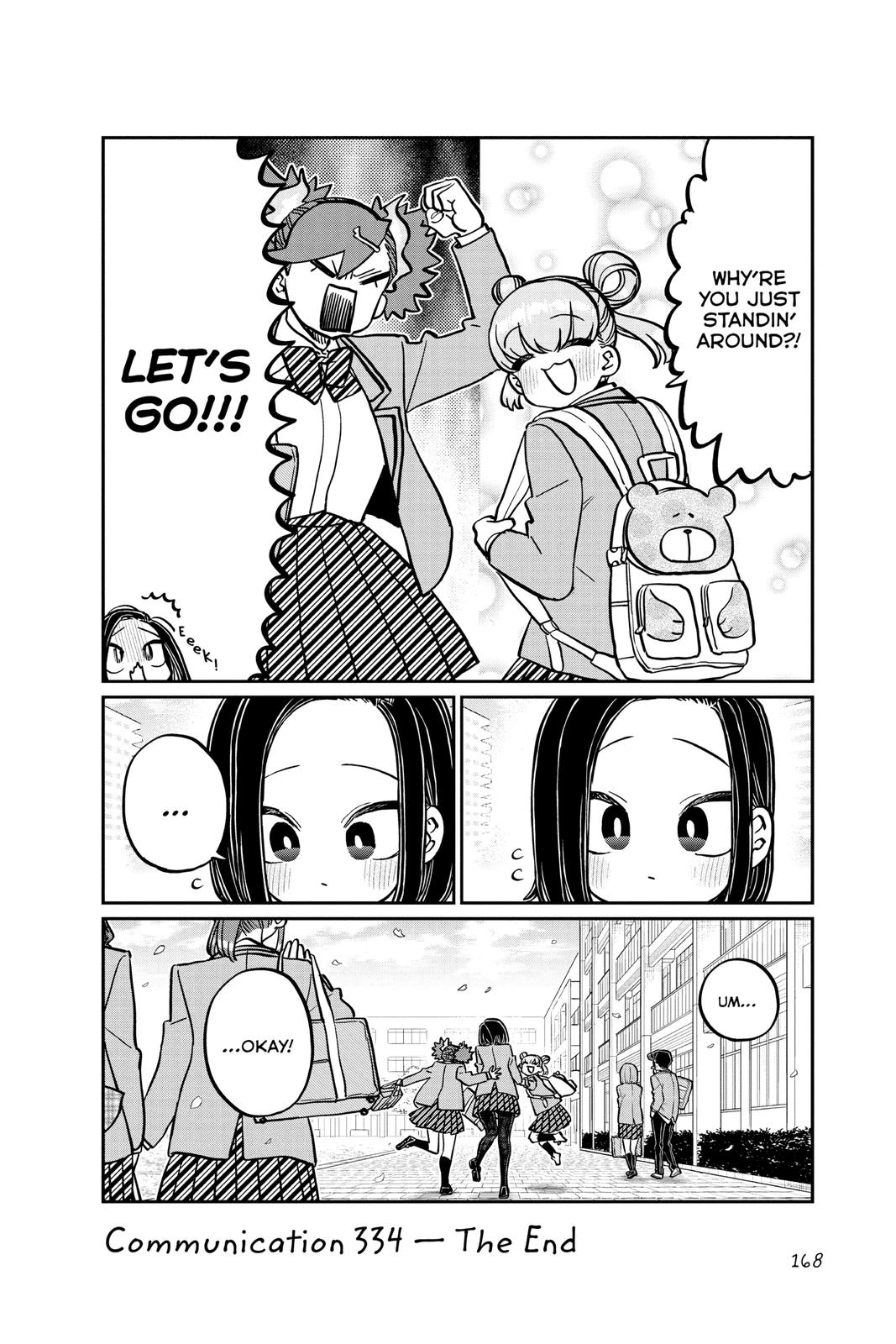 Komi Can’t Communicate Chapter 334