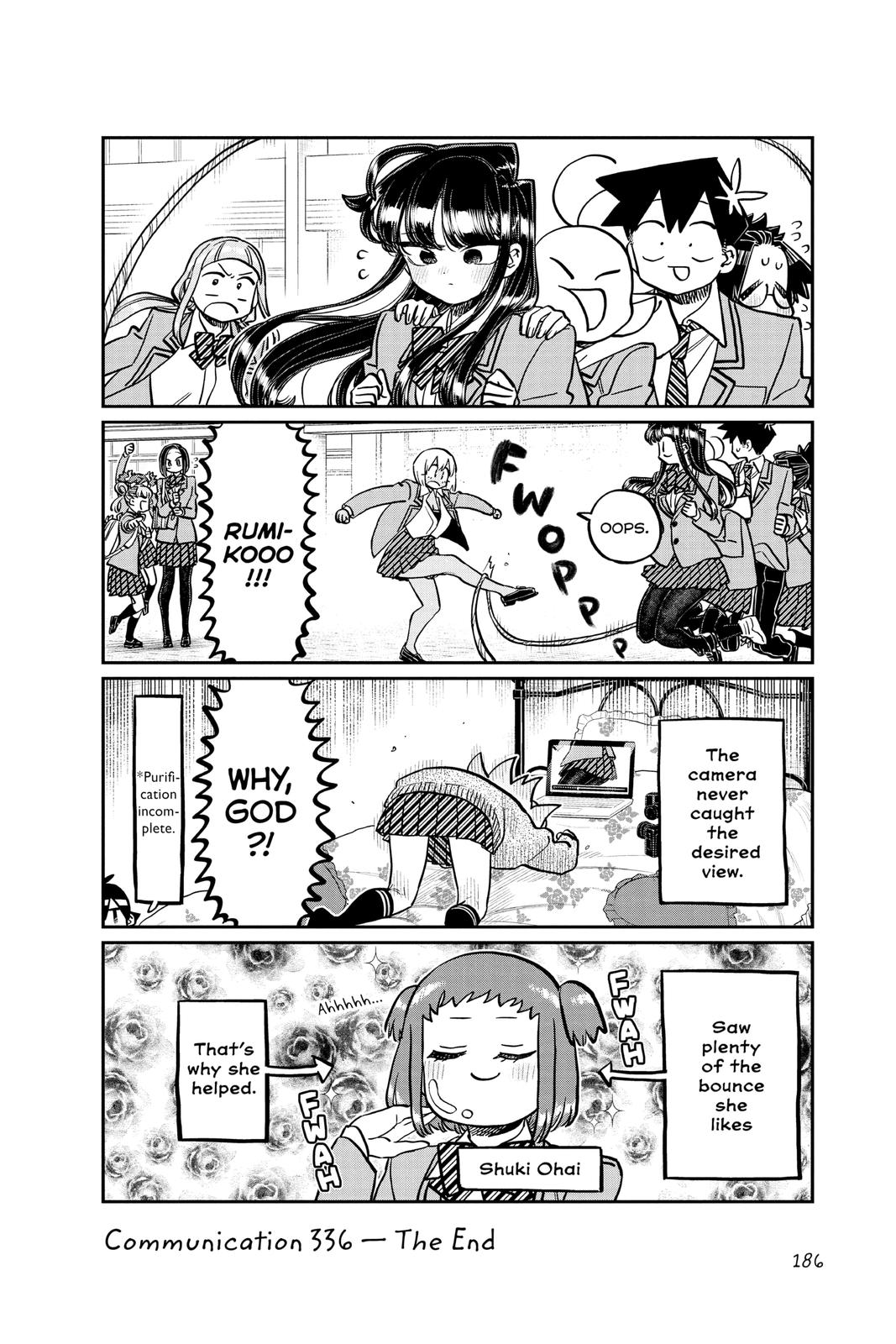 Komi Can’t Communicate Chapter 336