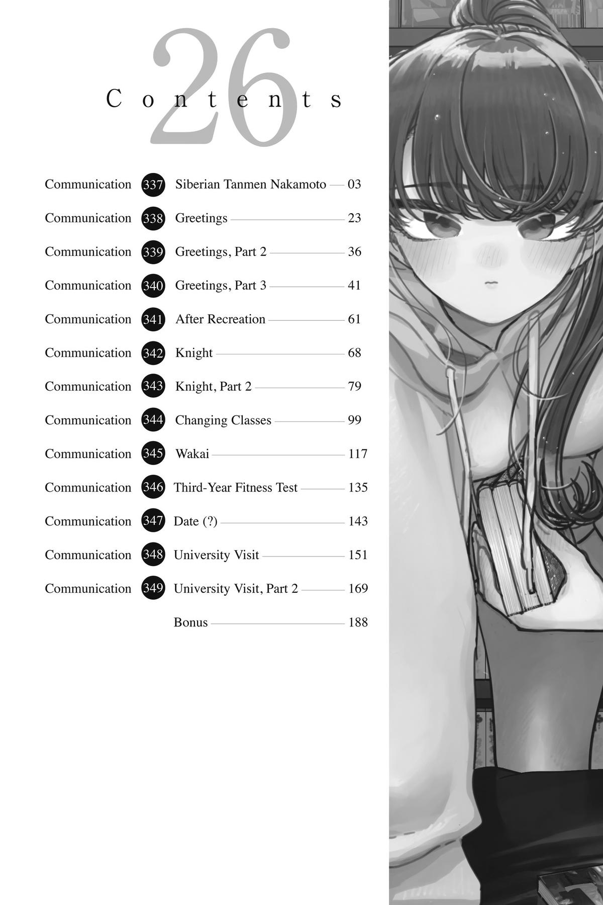 Komi Can’t Communicate Chapter 337