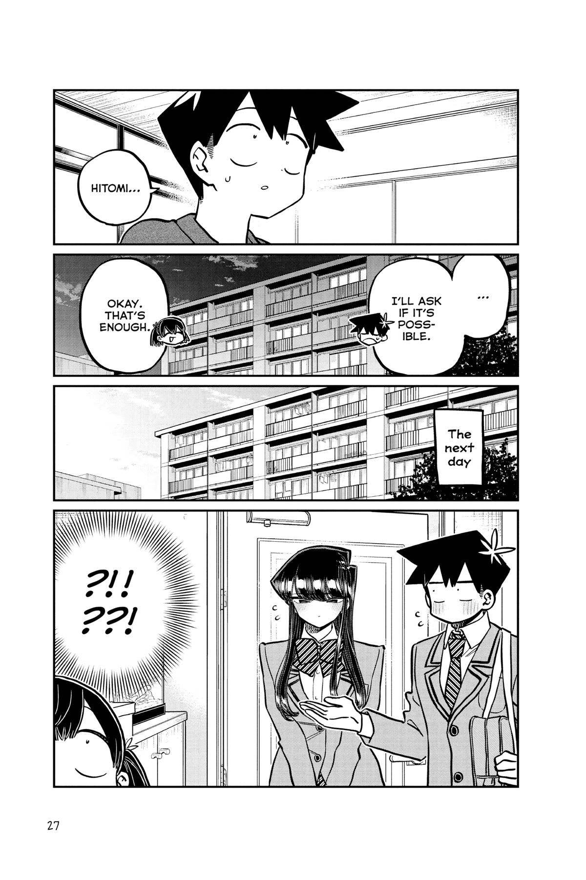 Komi Can’t Communicate Chapter 338