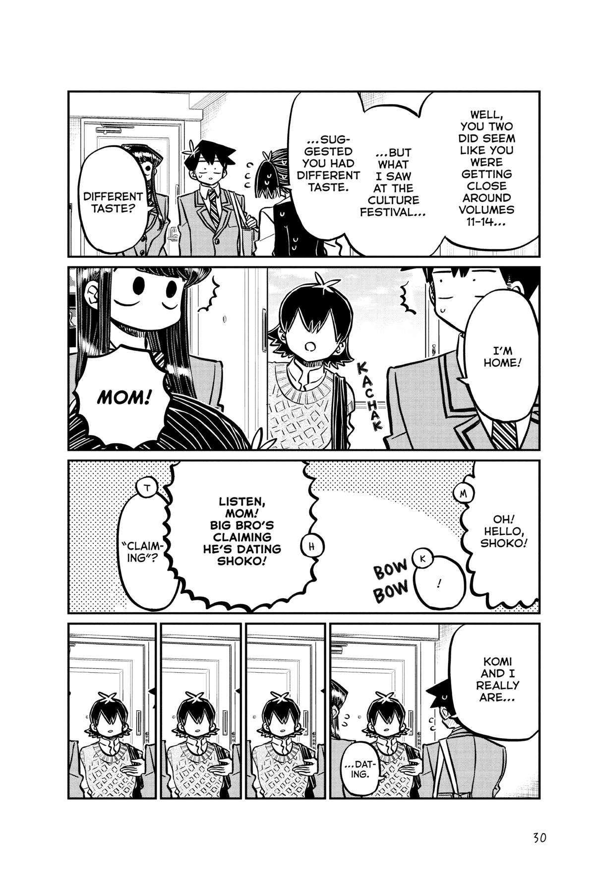 Komi Can’t Communicate Chapter 338