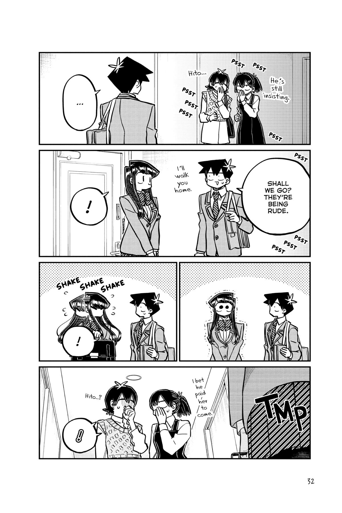 Komi Can’t Communicate Chapter 338