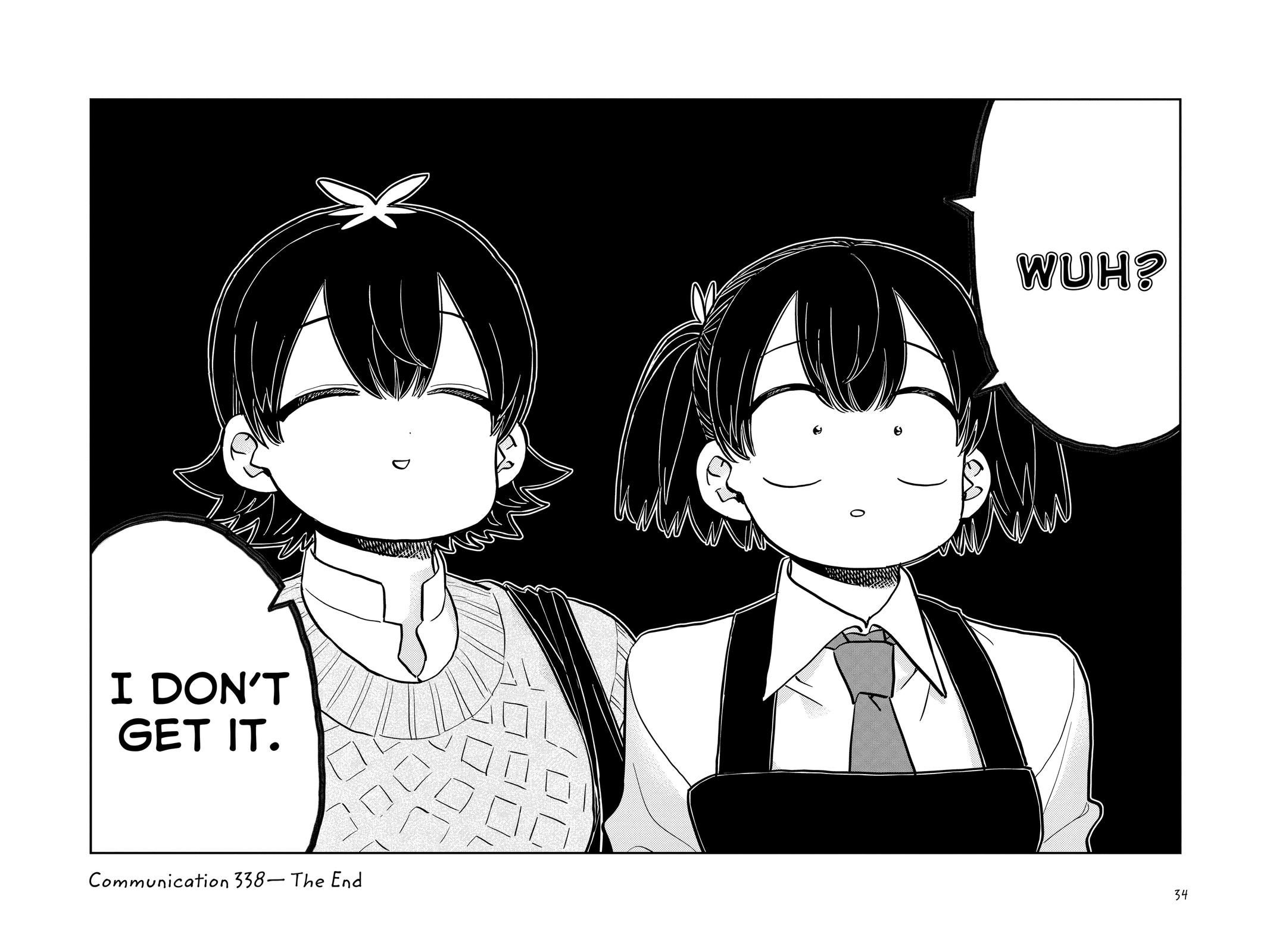 Komi Can’t Communicate Chapter 338