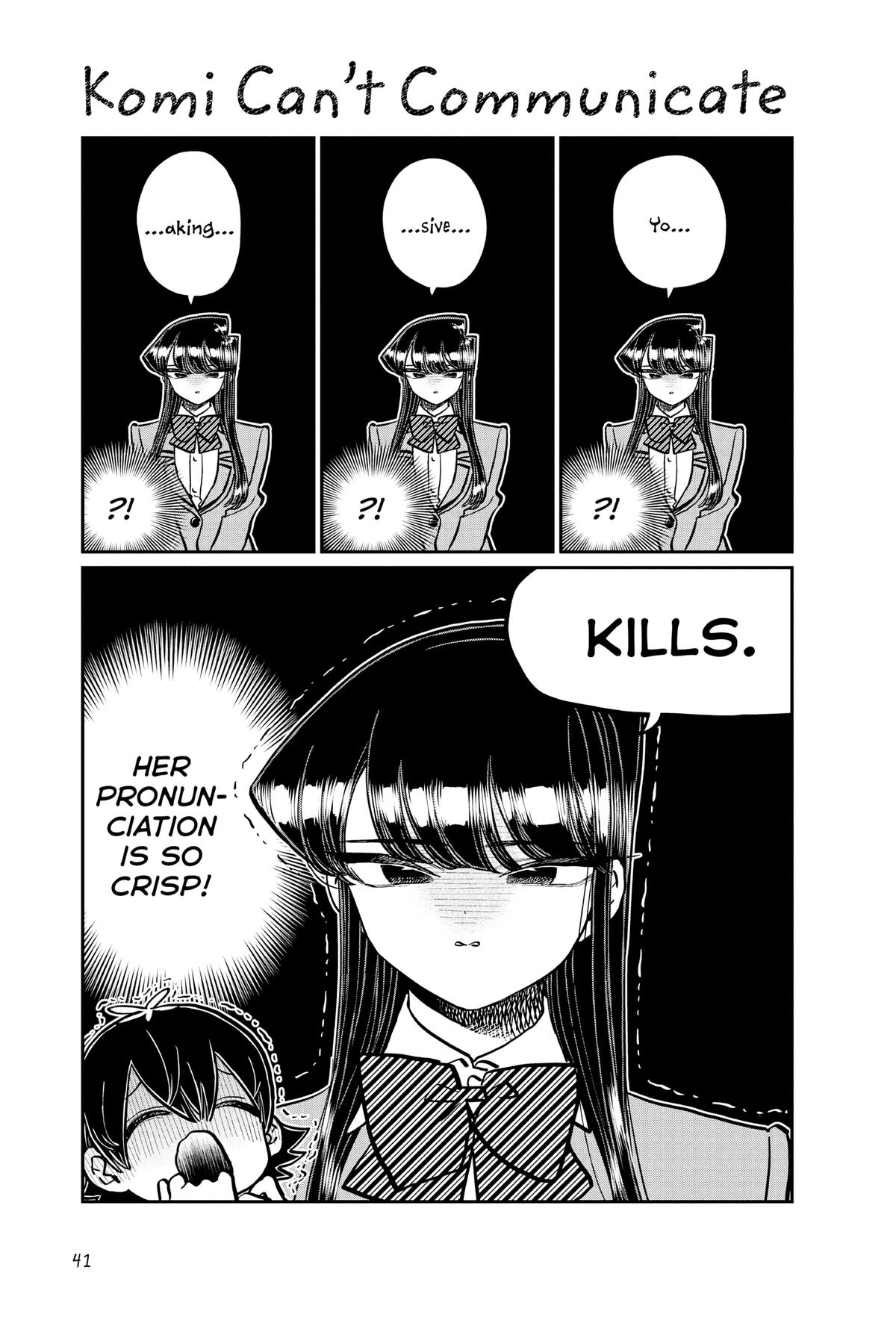 Komi Can’t Communicate Chapter 340