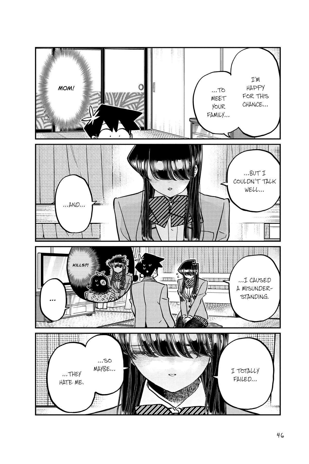 Komi Can’t Communicate Chapter 340